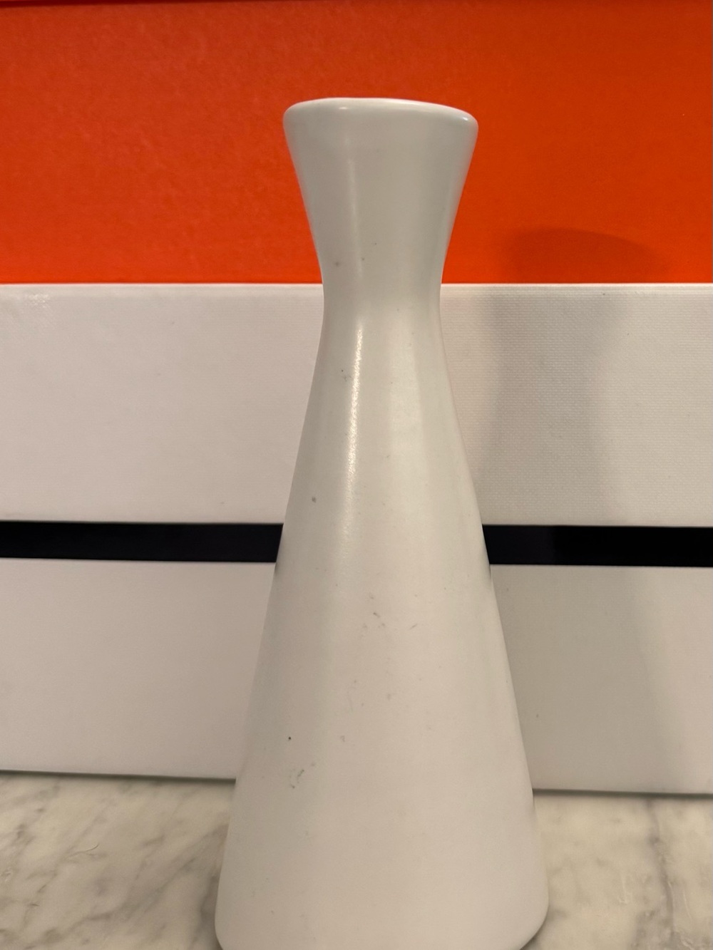Jonathan Adler White Bud Vase - Minimal Home Accents